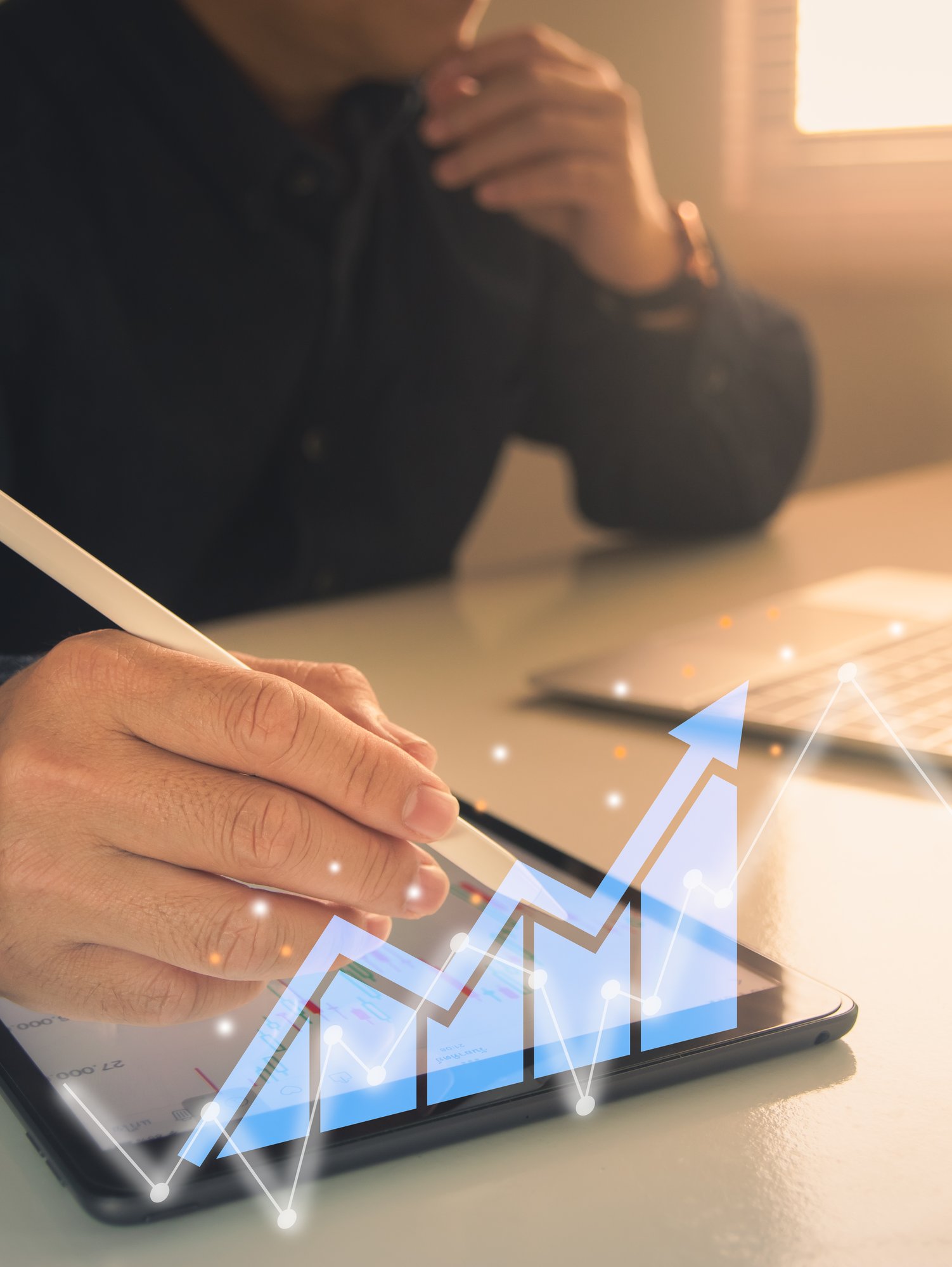 businessman-working-with-statistics-looking-laptop-phone-screens-with-graphs-diagrams-synchronizing-electronic-devices-checking-financial-report-presentation-sitting-desk businessman-working-with-statistics-looking-laptop-phone-screens-with-graphs-diagrams-synchronizing-electronic-devices-checking-financial-report-presentation-sitting-desk